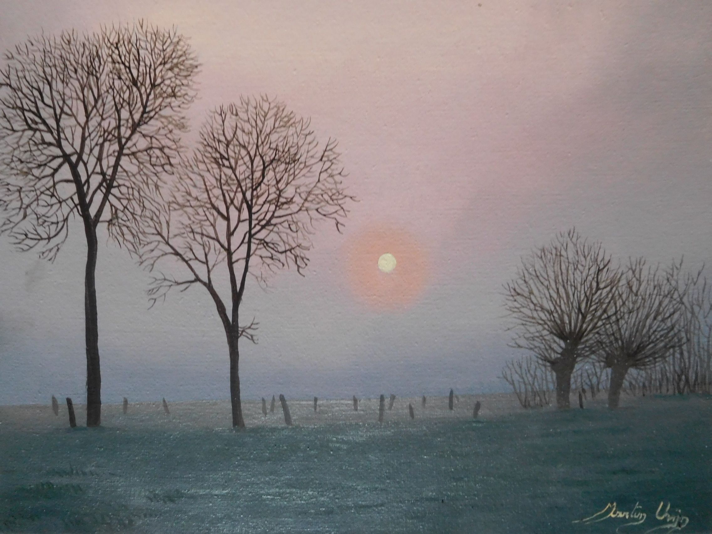 Silent autumn morning